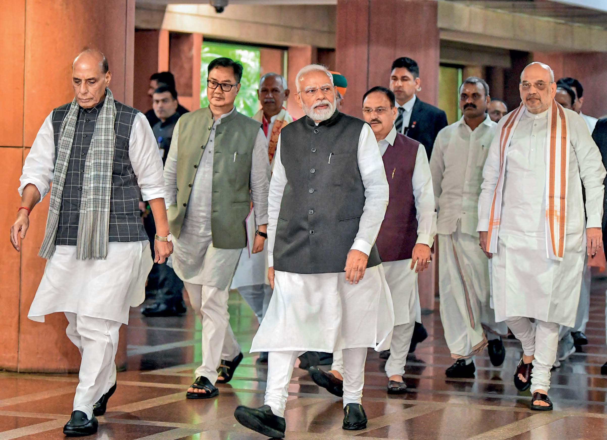 BJP GOES HEAD HUNTING